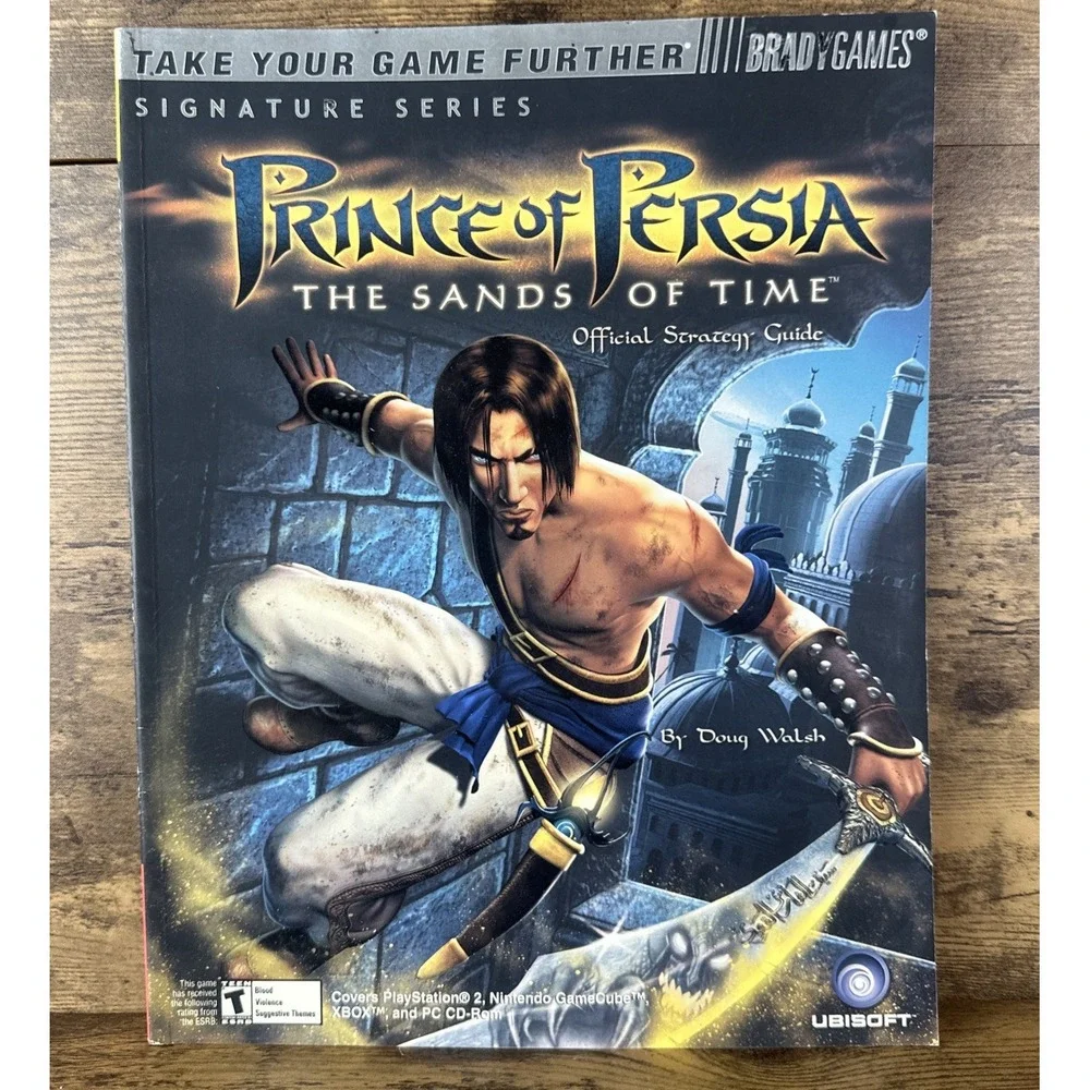 Prince of Persia: The Sands of Time Official Strategy Guide Brady Safe Shipping